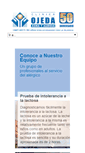 Mobile Screenshot of clinicaojeda.es